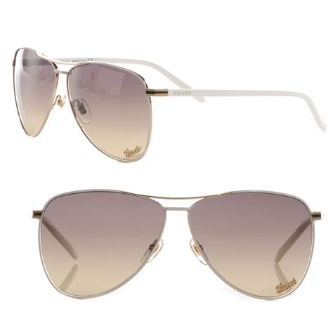 white gucci sunglasses women's|white Gucci sunglasses men's.